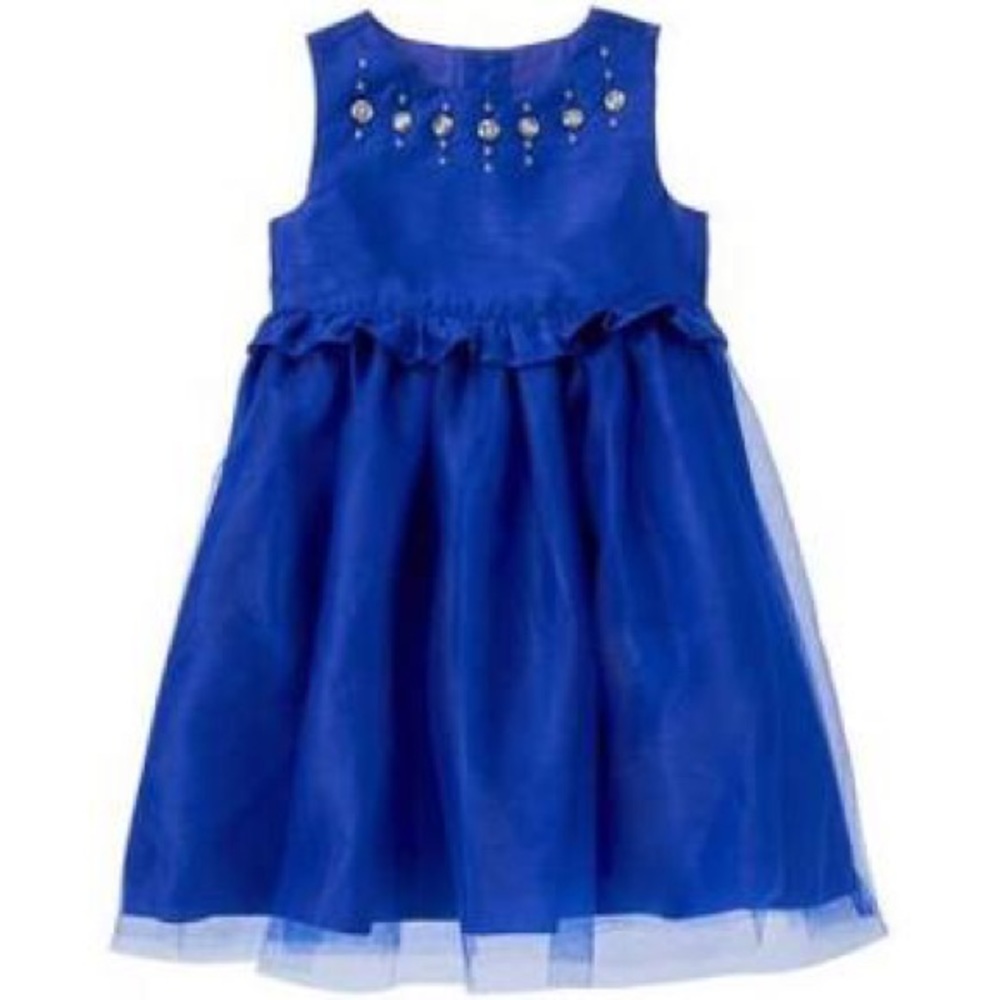 2t Gymboree dress royal blue special occasion
